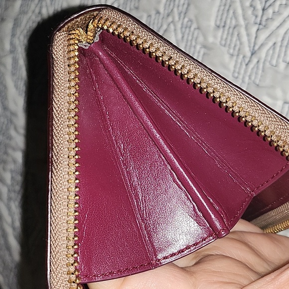 Coach Brown and Pink Wallet - Picture 13 of 16